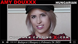 A hungarian girl, Amy Douxxx has an audition with Pierre Woodman.