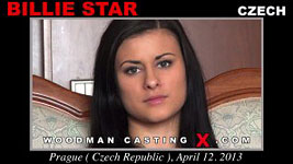Czech hottie Billie Star in Woodman's sex casting video