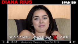 Diana Rius in Woodman's porn casting