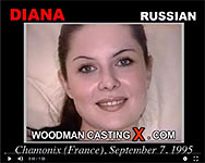 A Russian girl, Diana has an audition with Pierre Woodman.