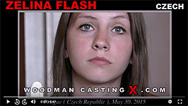 A Czech girl, Zelina Flash has an audition with Pierre Woodman.